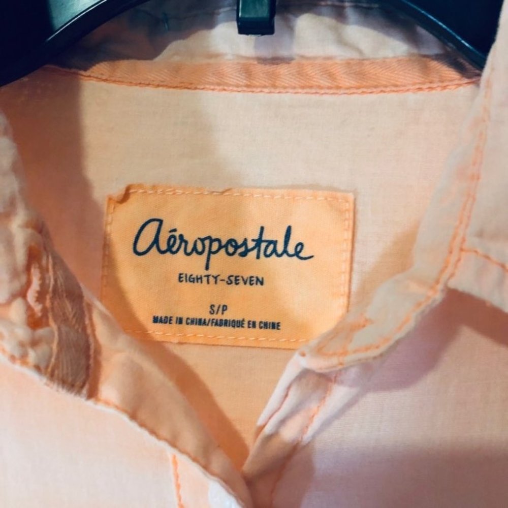 Aeropostale Sheer Sexy Soft Classic Shirt - Picture 2 of 7